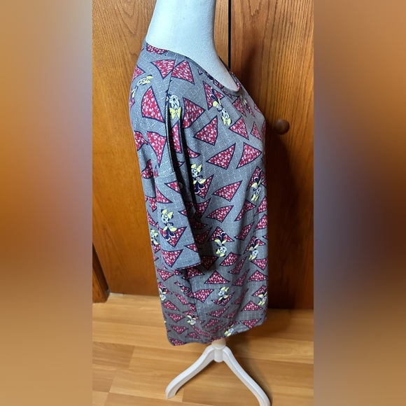 NWT Lularoe Disney Minnie Mouse Irma shirt XXS high-low tunic t shirt oversized - Picture 3 of 16